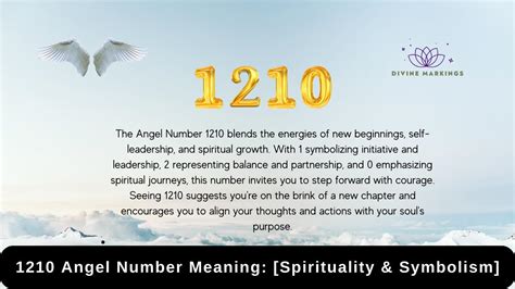 1210 Angel Number Meaning: Intuition, Trust, and。